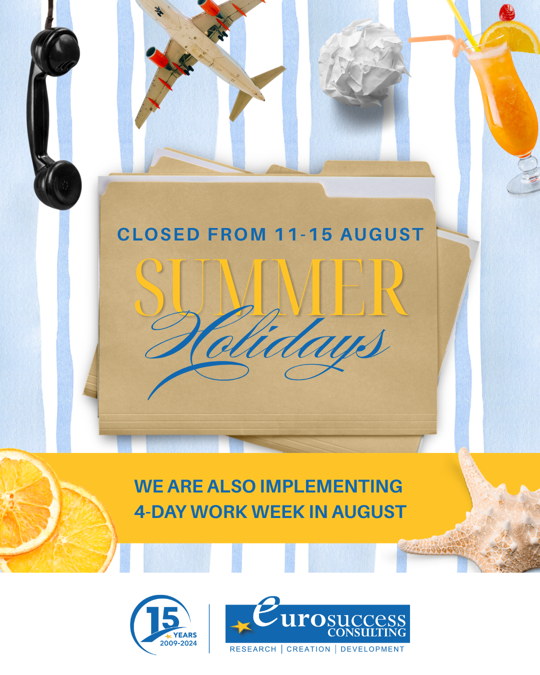 2025 Summer Holiday Post